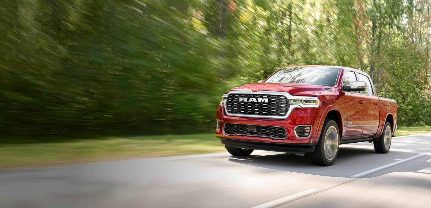2026 RAM 1500 driving on the highway