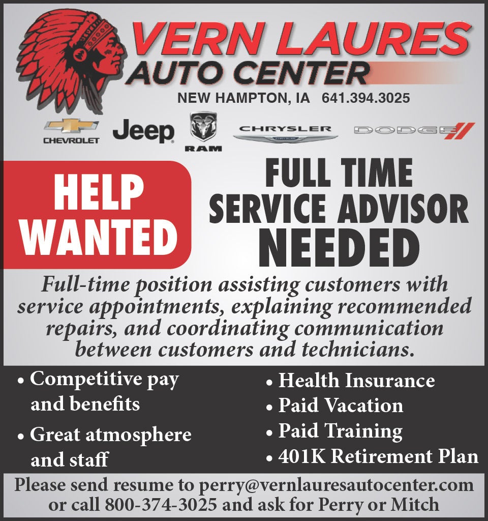 Vern Laures Auto Center in New Hampton IA