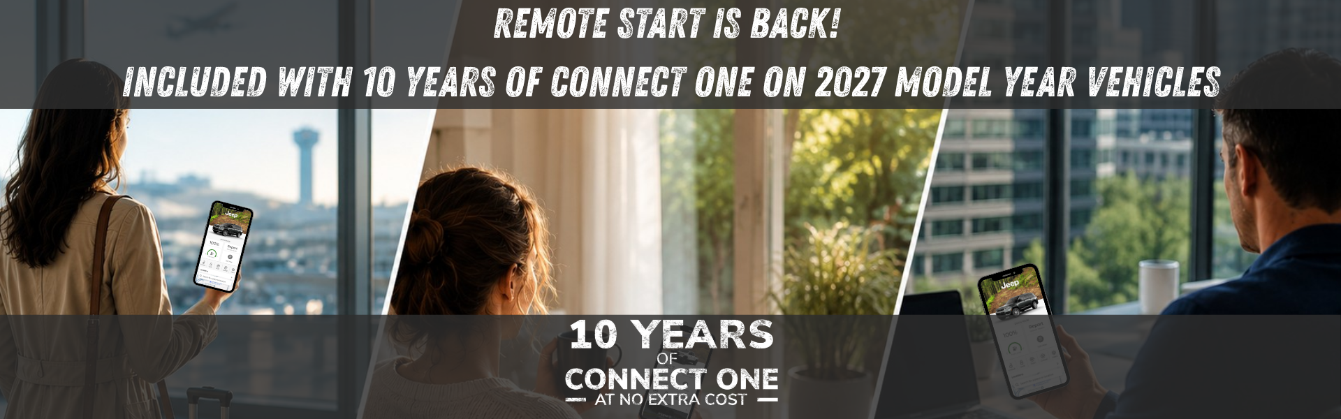 Remote Start Is Back! Included With 10 Years Of Connect One 